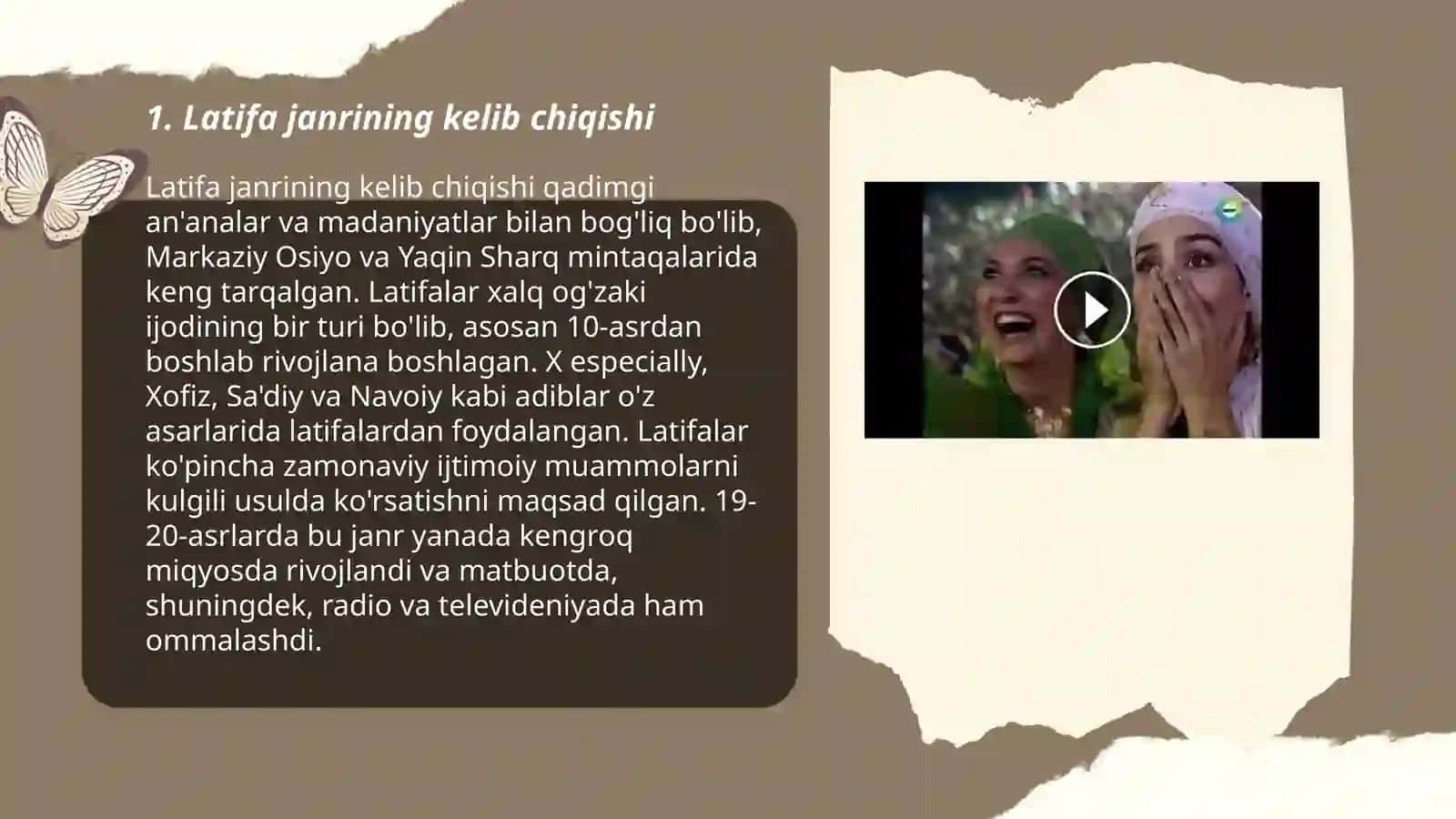 Latifa, lof, askiya janrlar 3