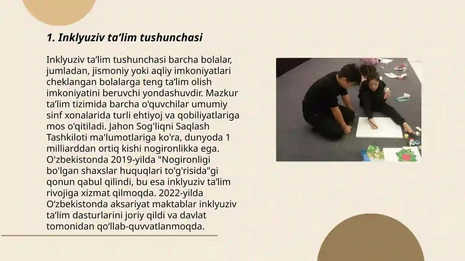 Inklyuziv taʼlimga jalb qilish bosqichlari 3
