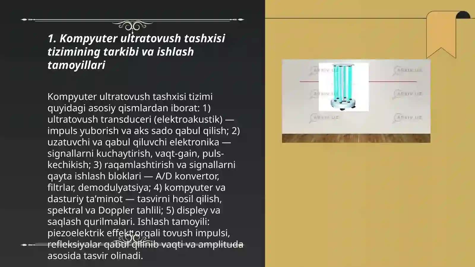 Kompyuter ultratovush tashxisi tizimidan foydalanish 3