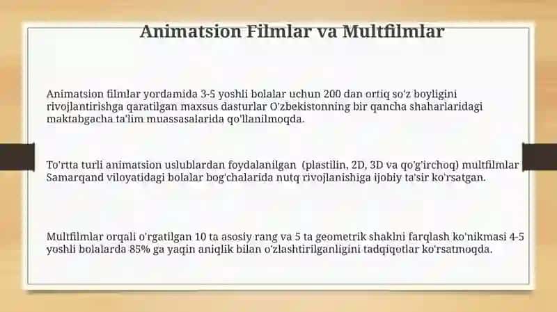Animatsion Filmlar va Multfilmlar 3