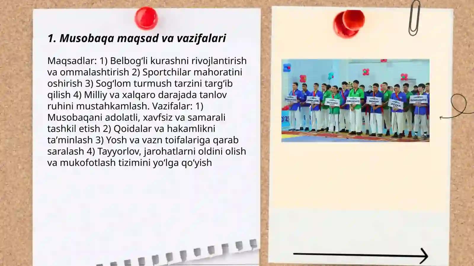 Belbogʻli kurash bo'yicha musobaqalar o'tkazish 3