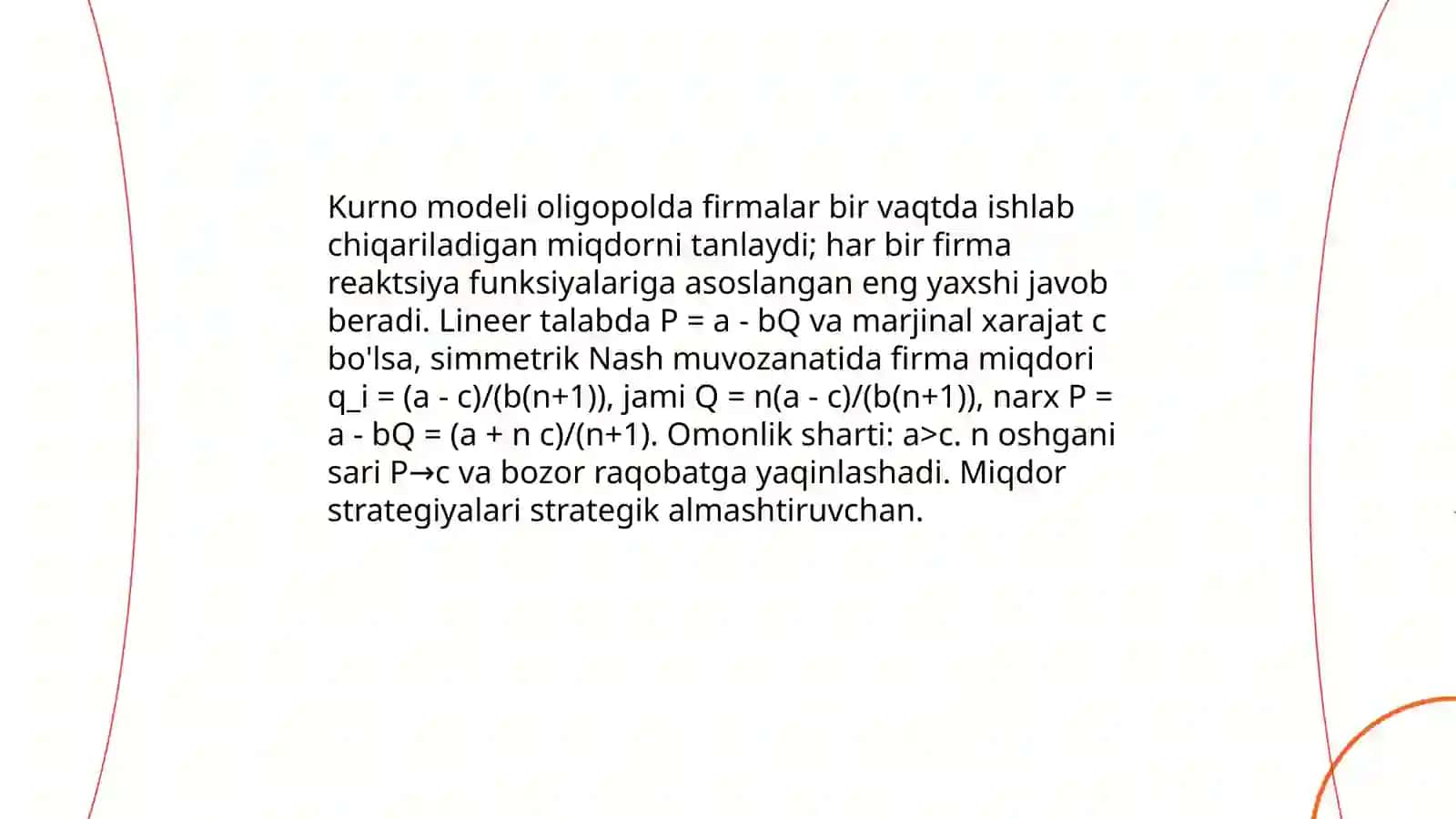 Oligopoliya bozorida muvozanat va raqobat strategiyalari 3