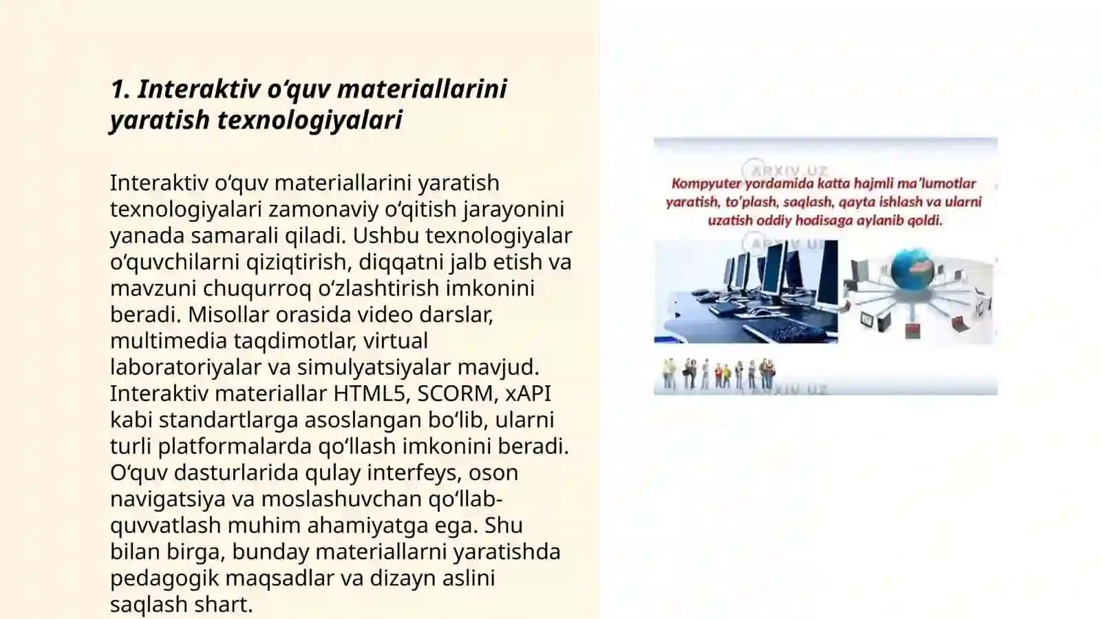 Zamonaviy taʼlim resurslarini yaratish texnologiyalari 3