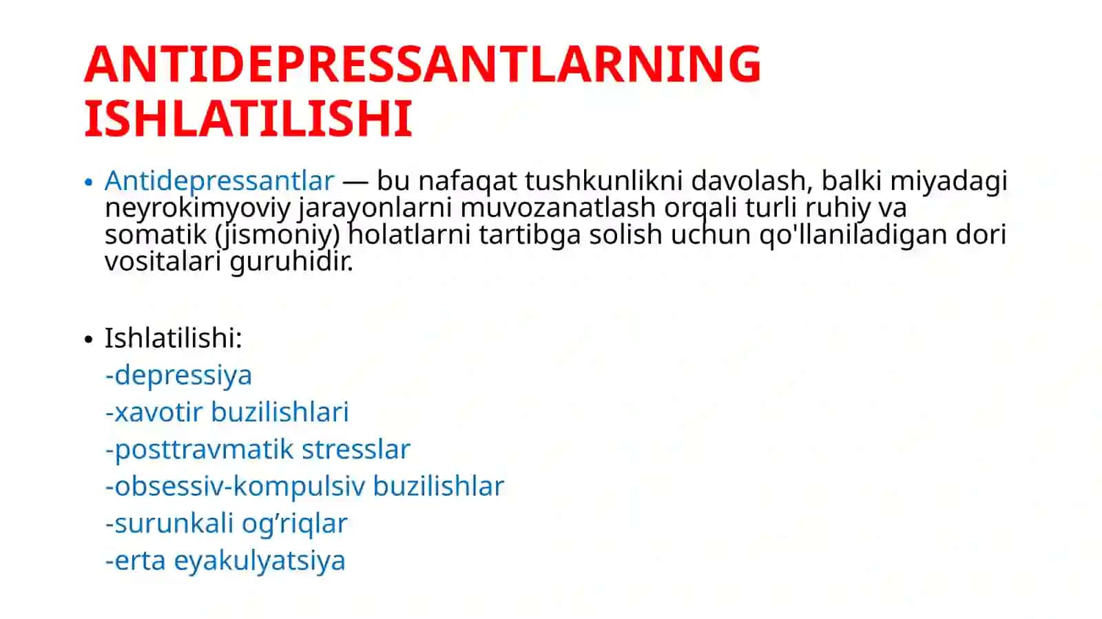 ANTIDEPRESSANTLAR 3