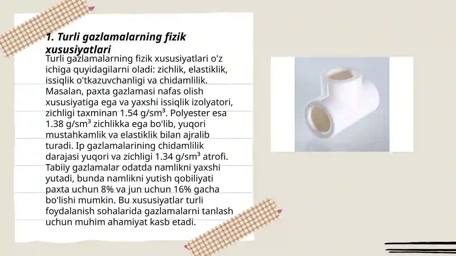 Turli assortimentdagi gazlamalardan kiyim tikish tayorlashningo‘ziga xos xususiyatlari 3