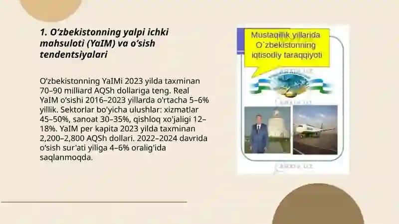 Oʻzbekistonning iqtisodiy hayoti va turgʻunlik holatlari 3