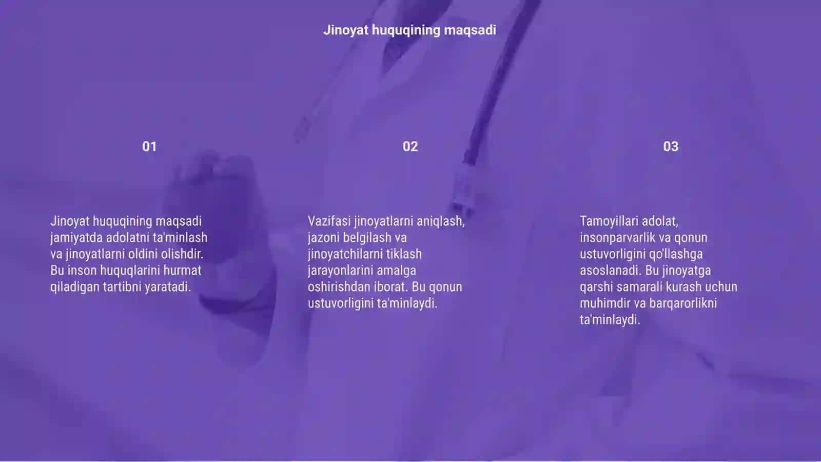 Jinoyat huquqining maqsadi vazifasi va tamoyillar 3
