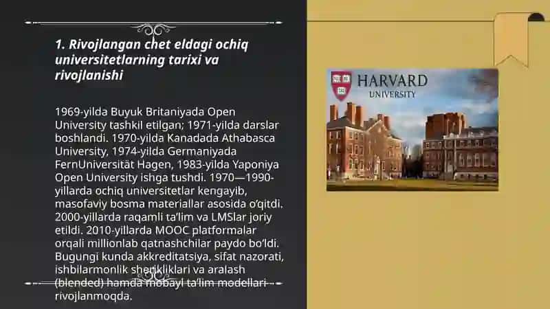 Rivojlangan chet eldagi ochiq universitetlar 3