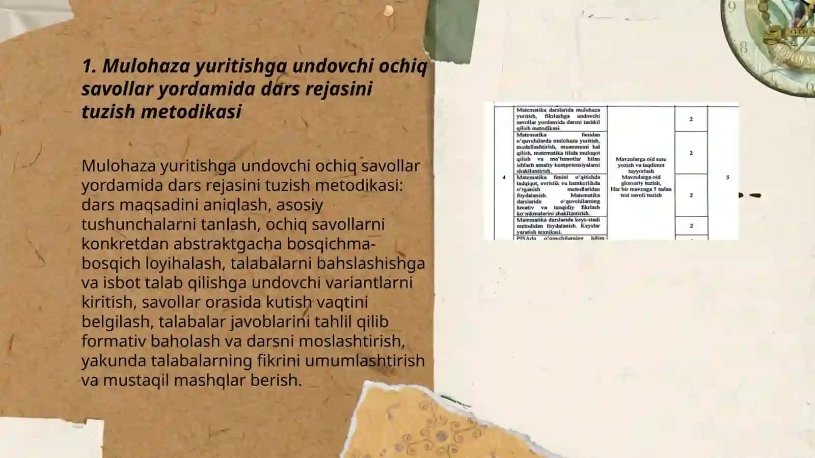 Matematika Fanidan O'quvchilarda Mulohaza Yuritish 3