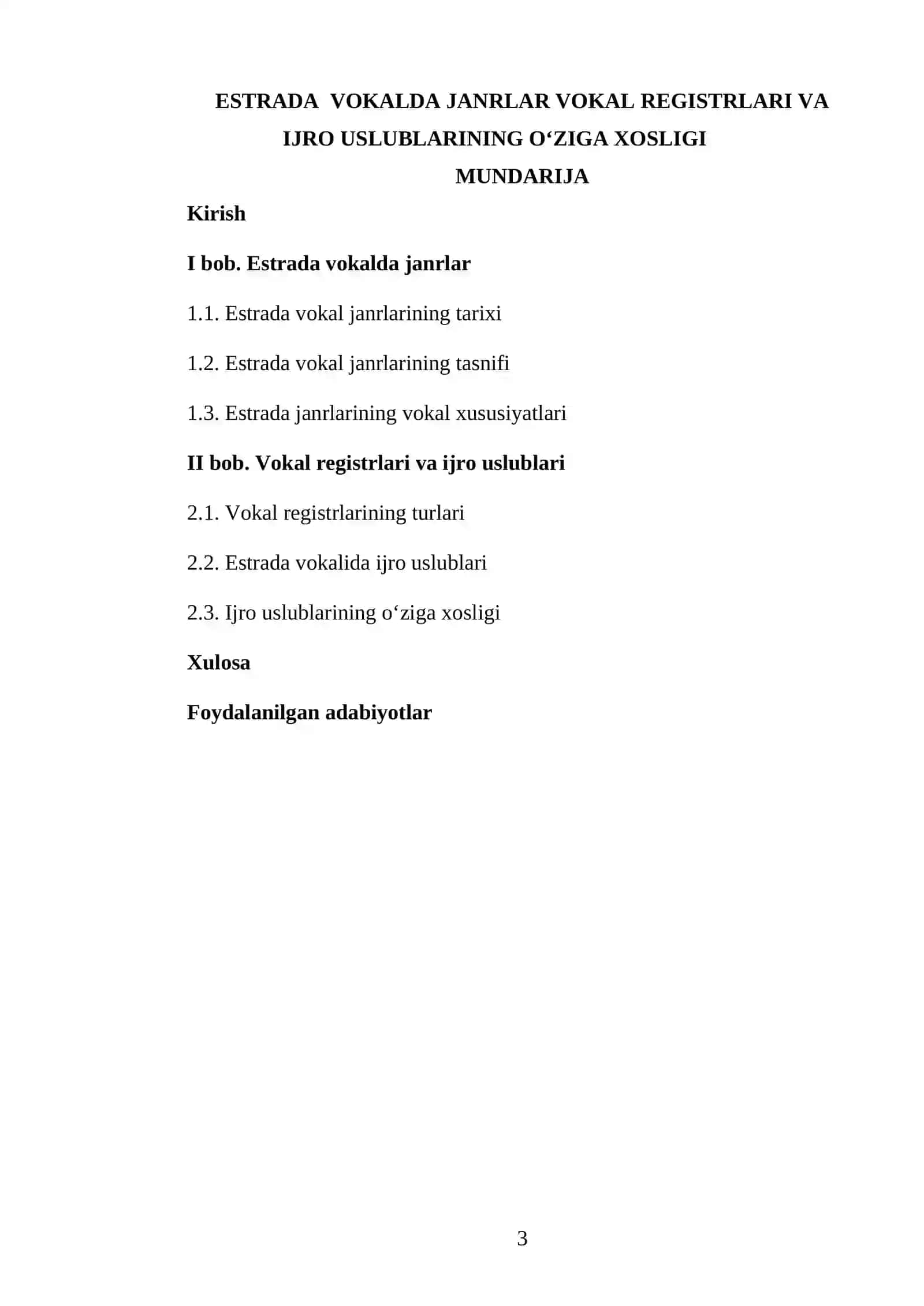 XONANDALIKDAN DARS BERISH USLUBIYOTI FANIDAN TAYYORLAGAN KURS ISHI 3