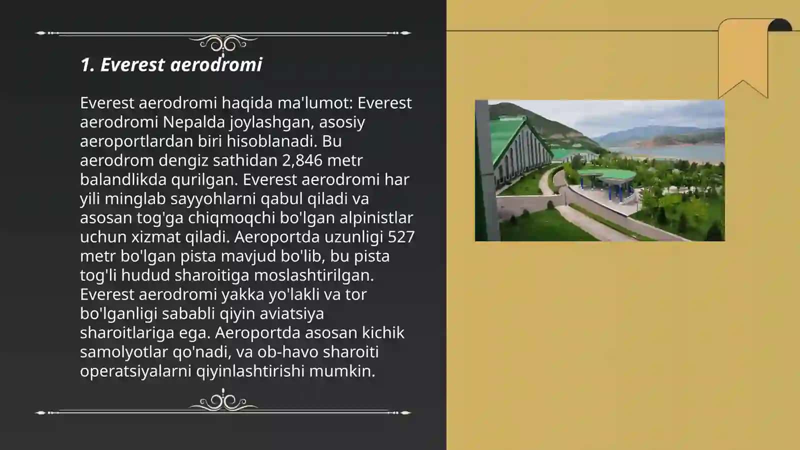Dunyodagi eng havfliy joylarda joylashgan aeraportlar 3