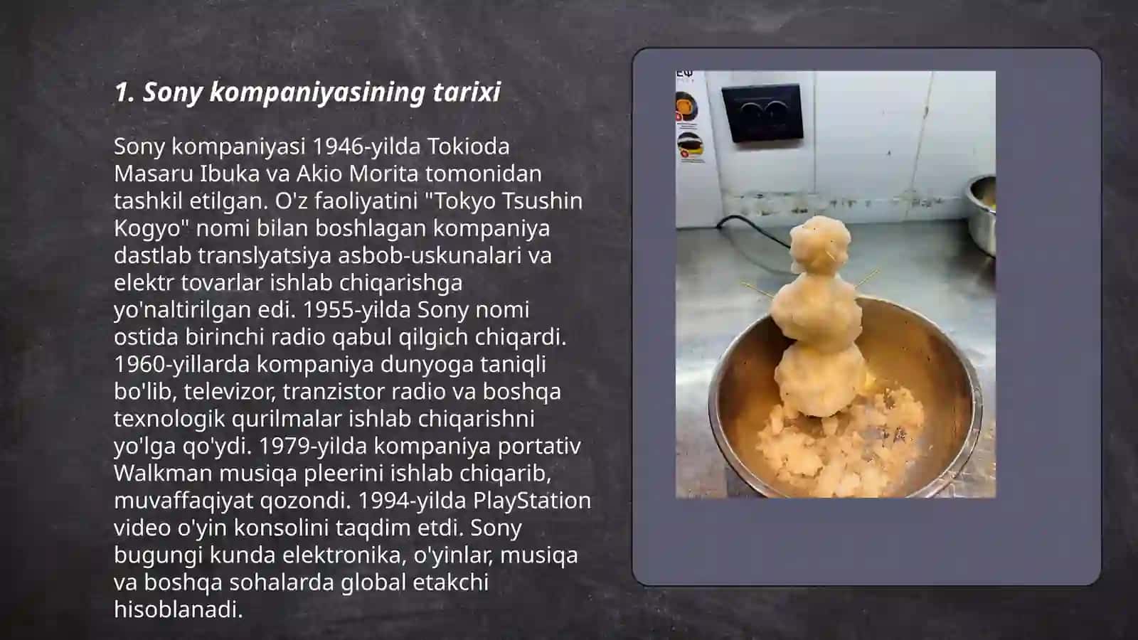 Sony kompaniyasining tarixi 3