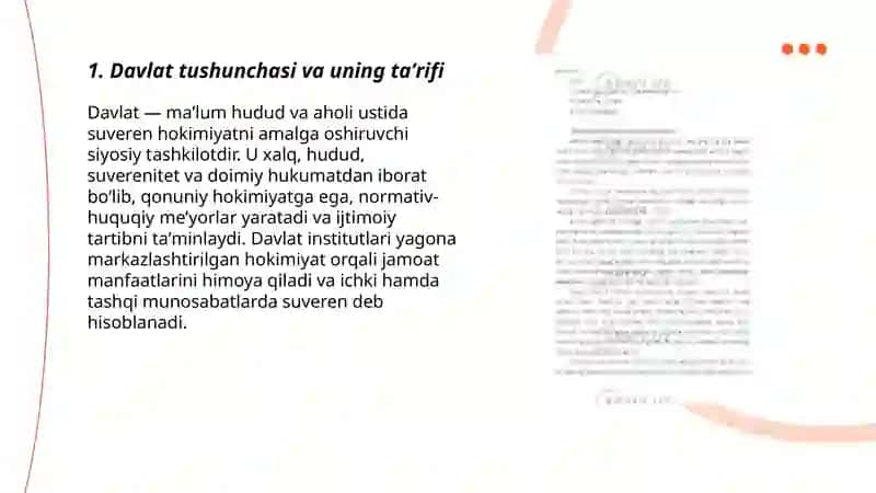 Davlat tushunchasi, belgilari, tipi va funksiyalari 3