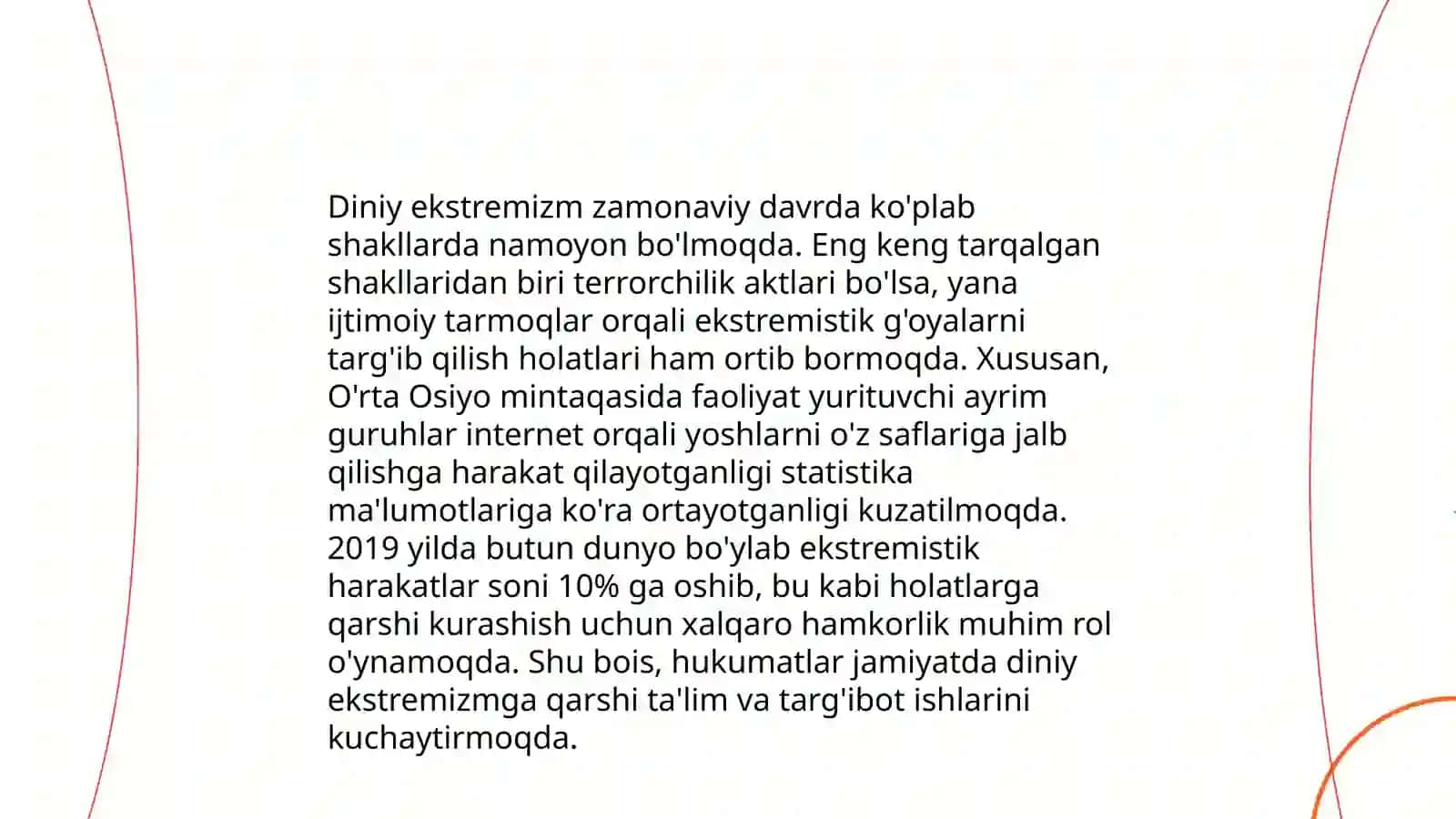 21-asrda ekstirimizm va radikalizm 3