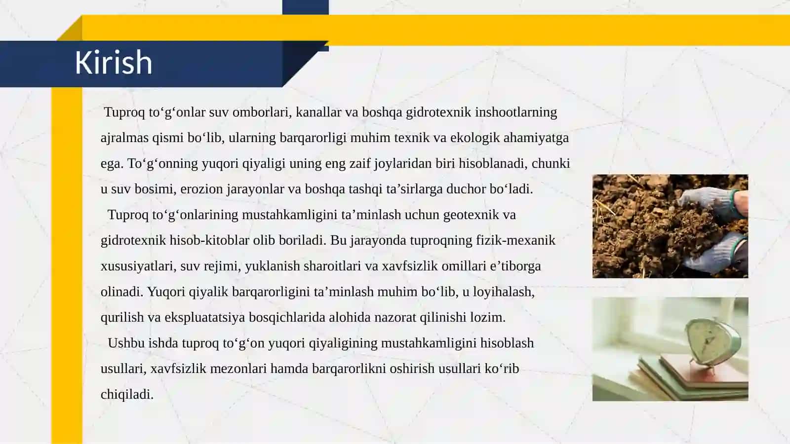 Tuproqto‘g‘onyuqoriqiyaliginingmustahkamliginihisoblash 3