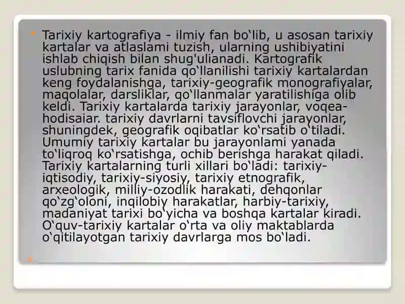 Tarixiy geografiya va uning xususiyatlari 3