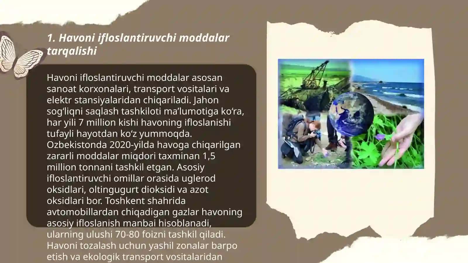 Turli xil yoqigʻini yondirish jarayonida atrof-muhitni himoyash muomolari 3