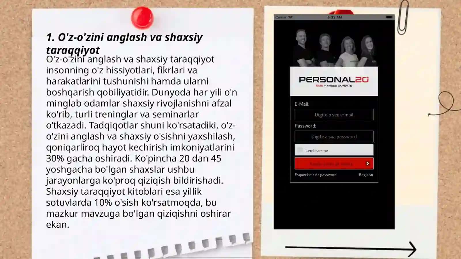 Professional va shaxsiy o‘zini o‘zi belgilash, shakllanishidao‘z-o‘zini takomillashtirish 3