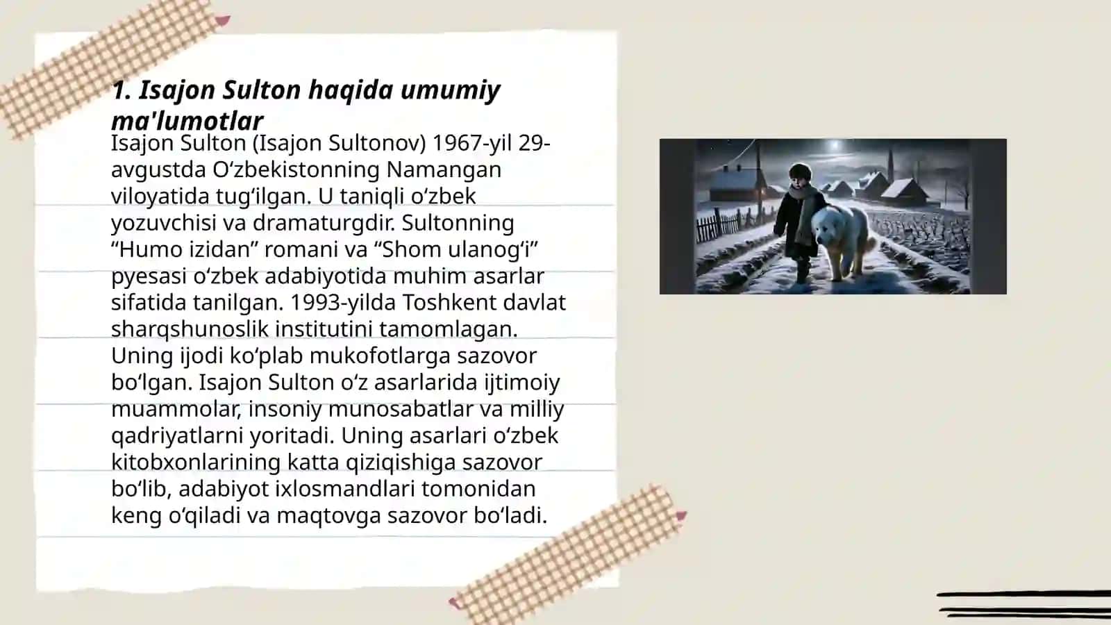 Isajon Sulton. Otamga nimadir bo‘ldi 3