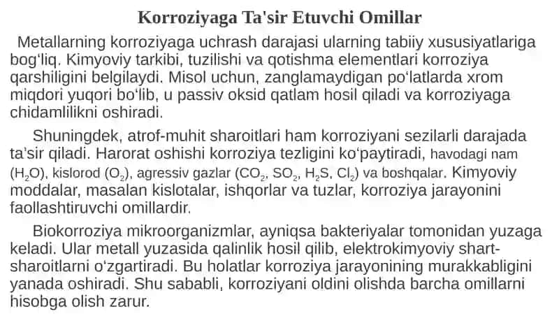 Metallarning korroziyasi 3
