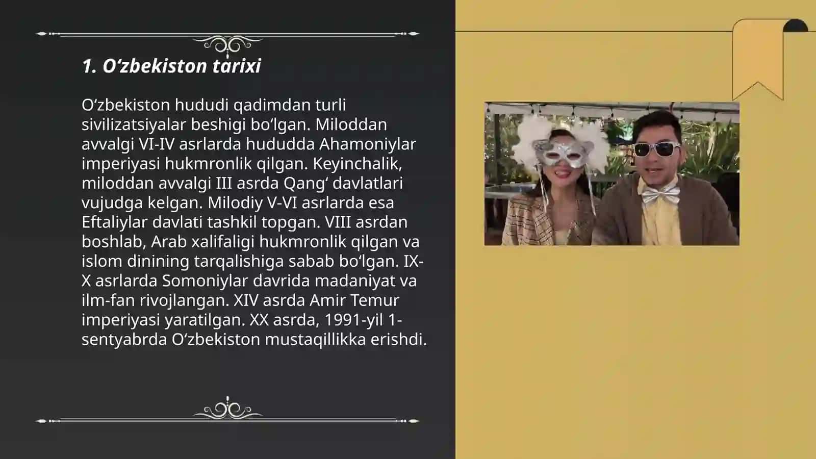 Oʻzbekiston tarixi 3