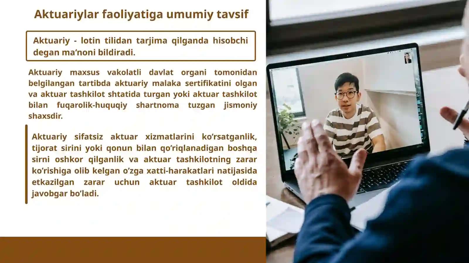 HAYOT SUG’URTASIDA AKTUAR HISOBLARNI AMALGA OSHIRISH 3