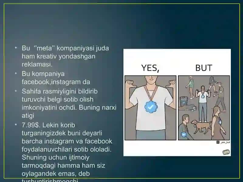 Adabiyot fanidan "reklamalarni inson hayotiga salbiy va ijobiy taraflarini aniqlash" mavzusida loyih 3
