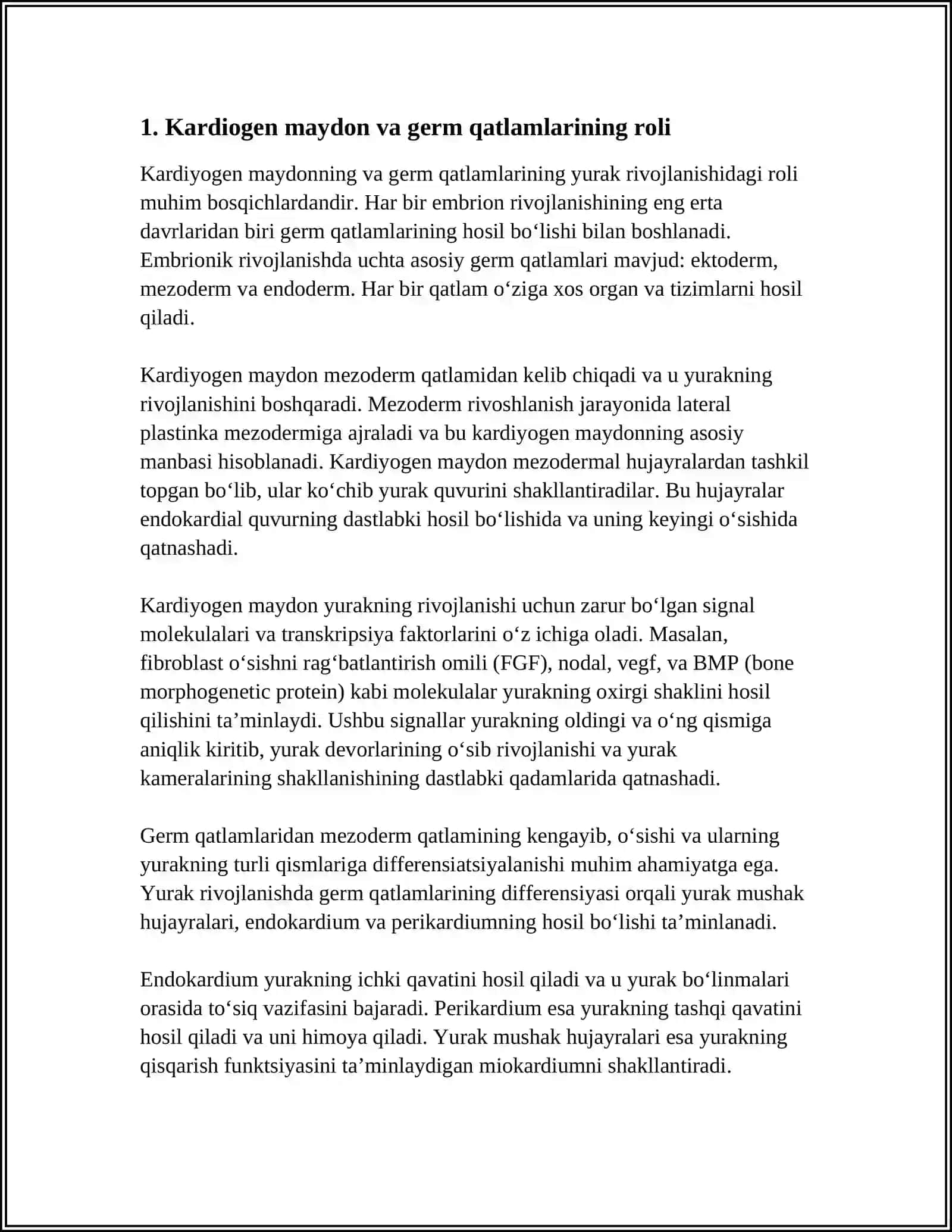 YURAKNING RIVOJLANISH BOSQICHLARI 3