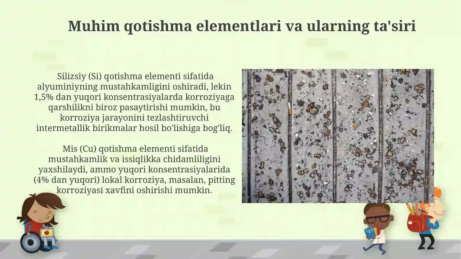 Alyuminiy qotishmalarining karroziyagachidamliligi 3