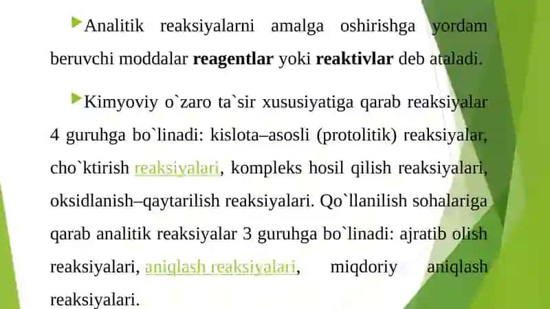 Al3+ Kationining analitik kimyosi 3