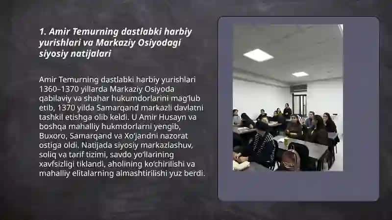 Amir temur janglari va xarbiy yurishlar ularning oqibatlari 3