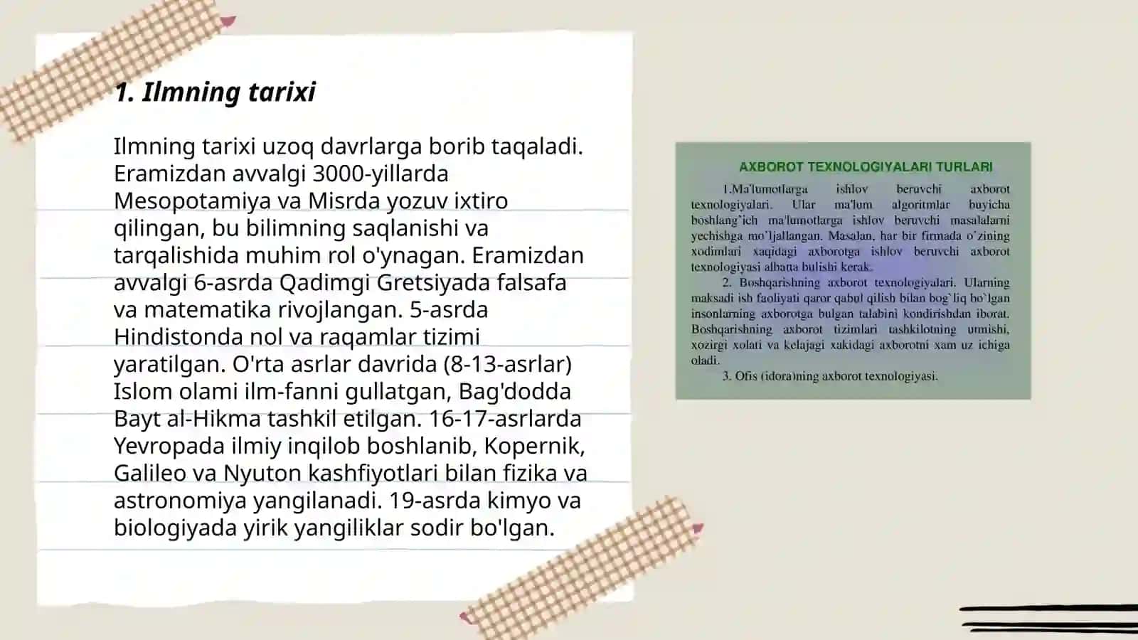 Òlim haqida tushunchalar 3