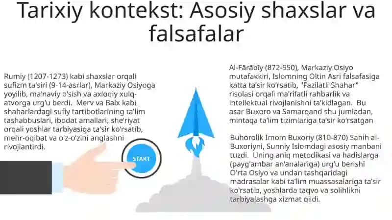 Yuksak ma'naviyatli yoshlarni tarbiyalashda O'rta Osiyo allomalarining o'rni 3