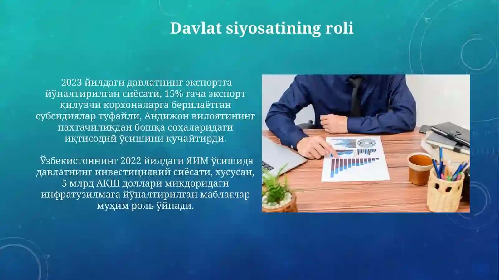 Iqtisodiy oʻsishning mazmuni, mezonlari va koʻrsatkichlari 3