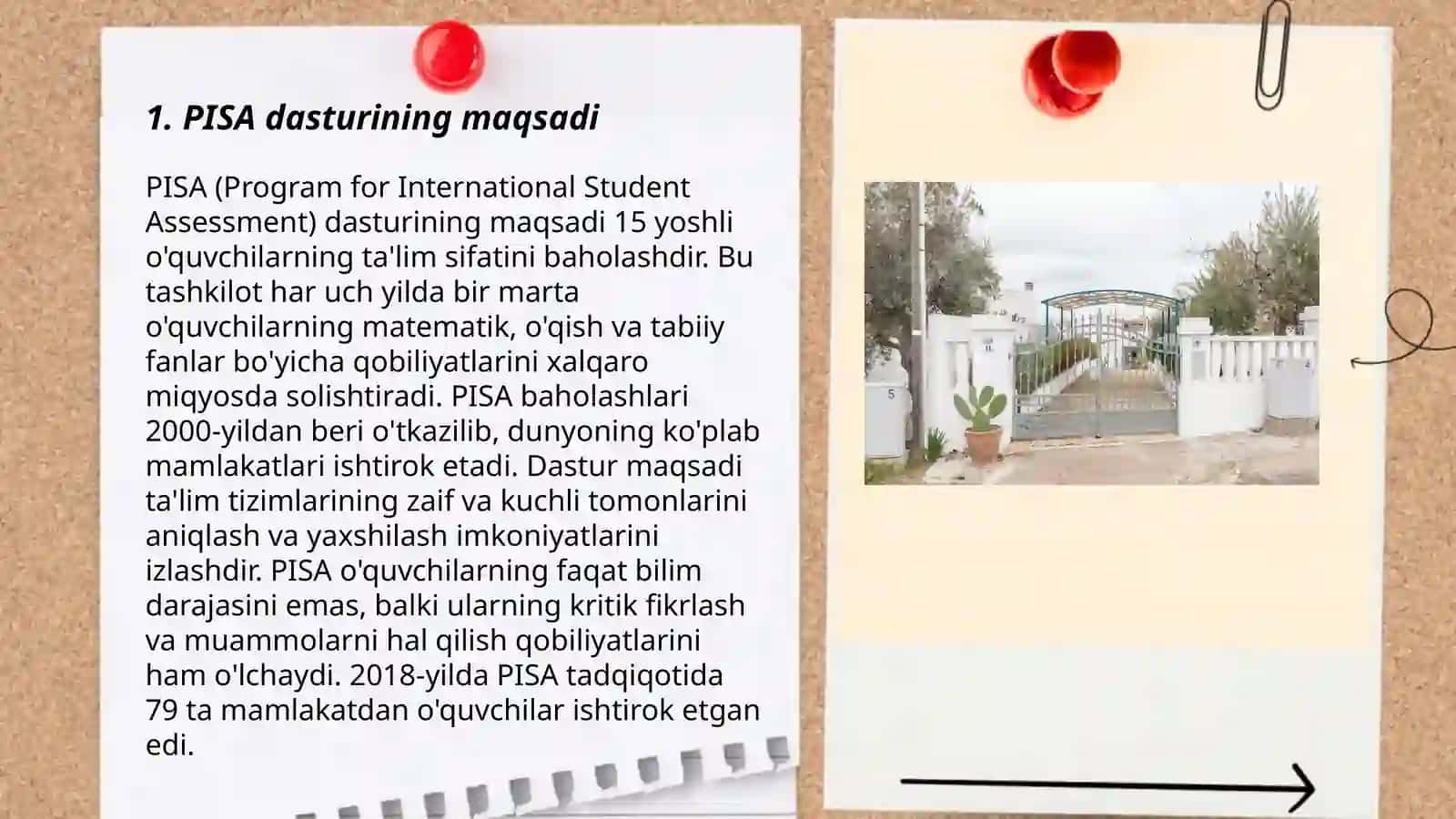 PISA,Timss,PIRLS xalqaro baholash dasturlari 3