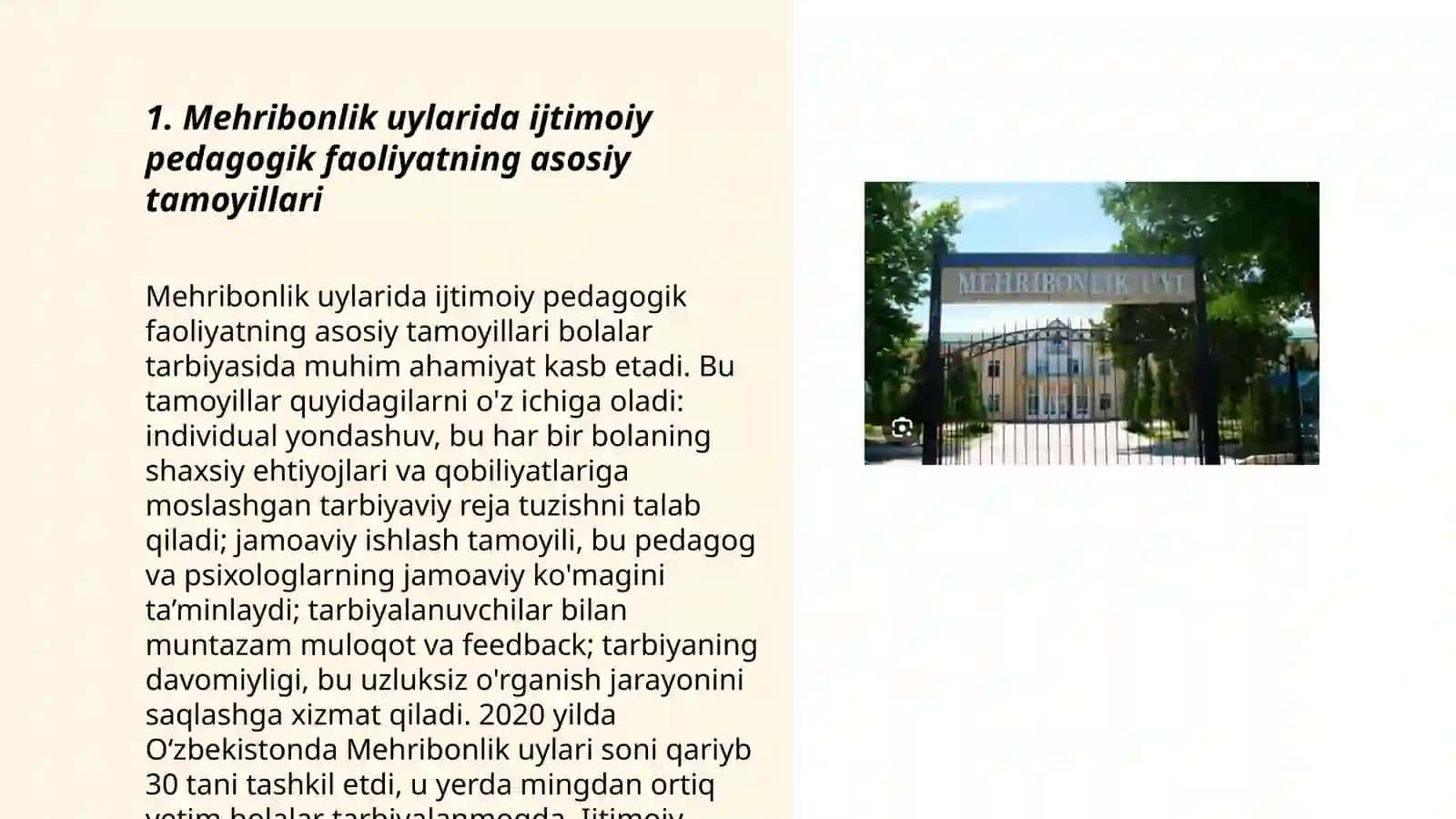 Mehribonlik uylaridagi ijtimoiy pedagogik faoliyat 3