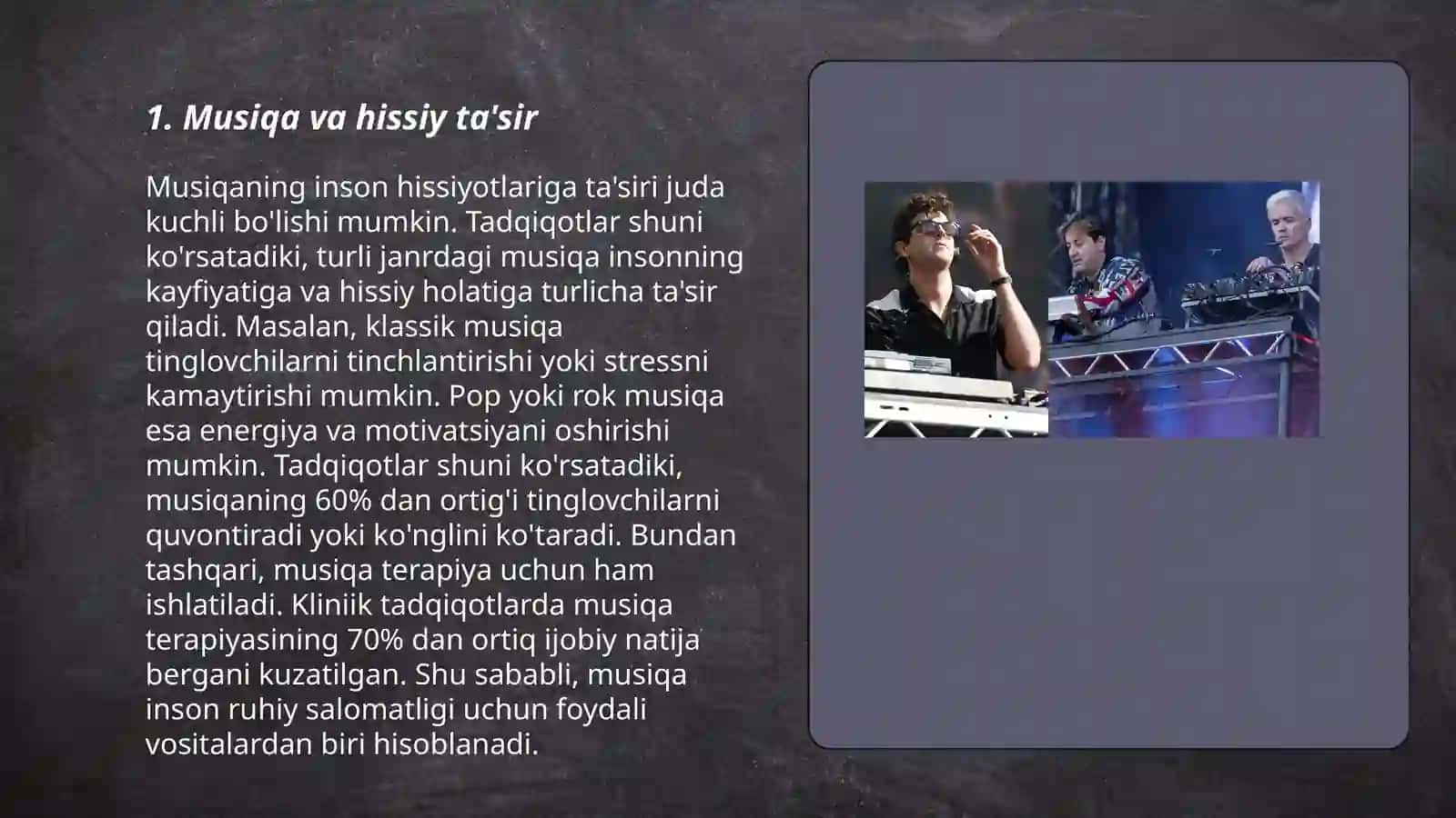 Musiqa San'atining emotional-irodaviy muhuti 3