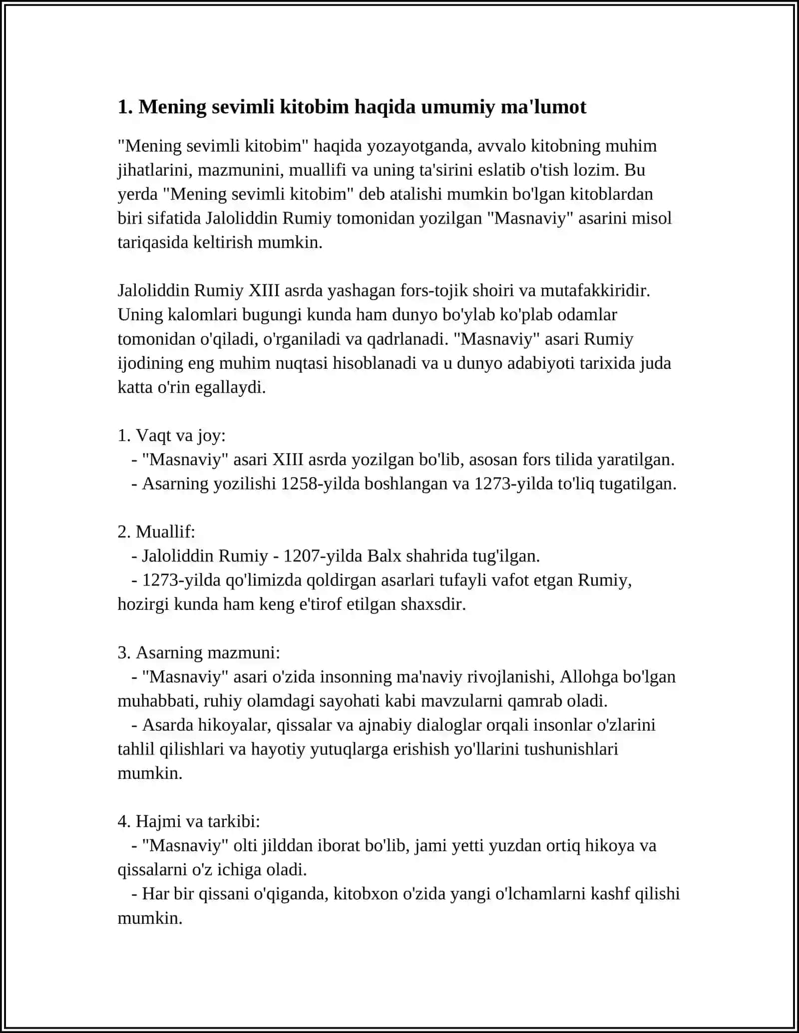 MENING SEVIMLI KITOBIM 3