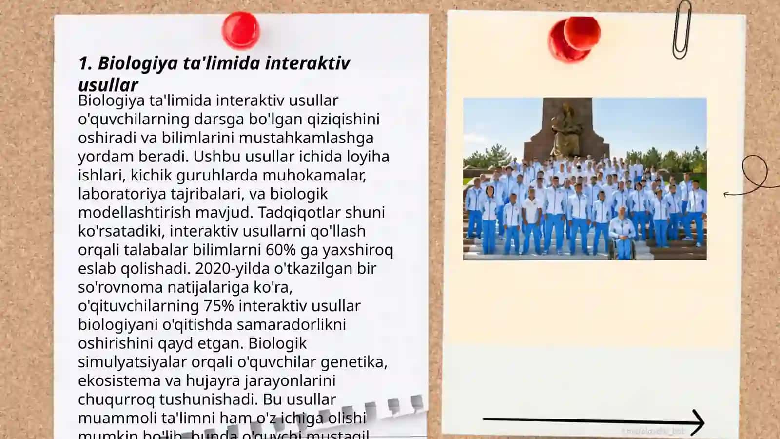 Biologiyadan olimpiada oʻtkazish metodikasi 3