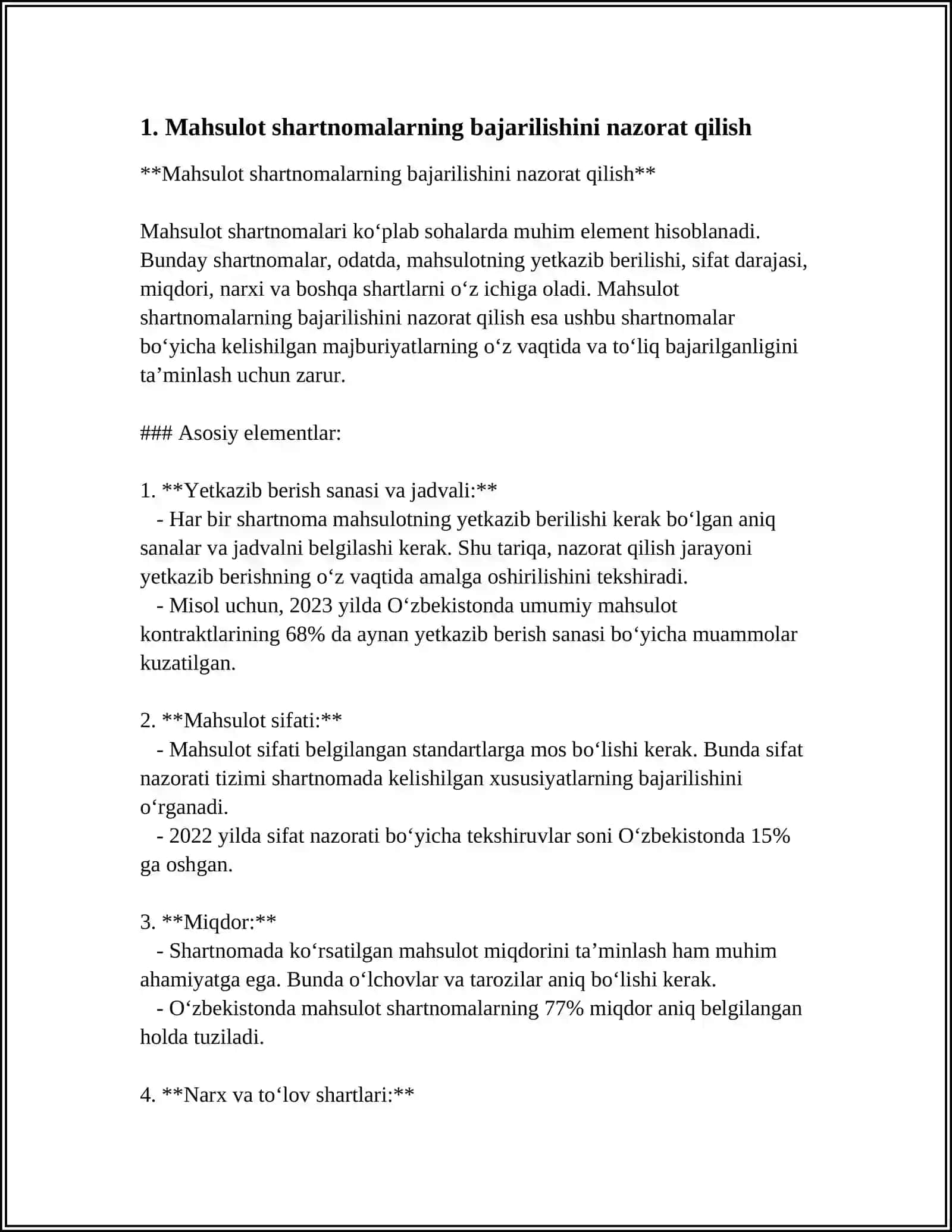 QANDOLAT MAHSULOTLARINING SIFAT NAZORATI 3