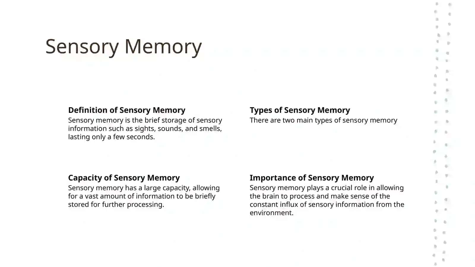 Stages of memory 3