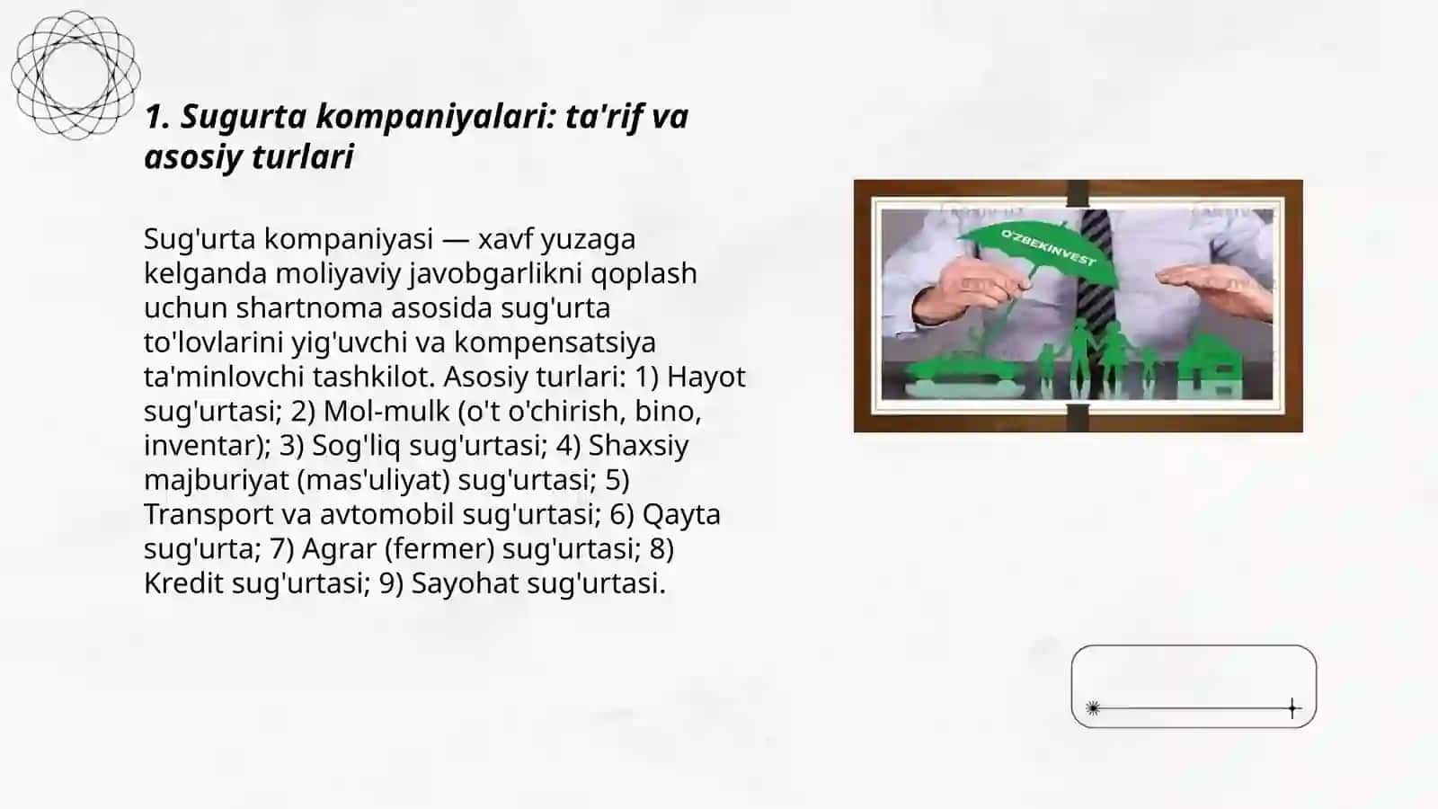 Sugurta kompaniyalari va ularning asosiy funksiyalari 3
