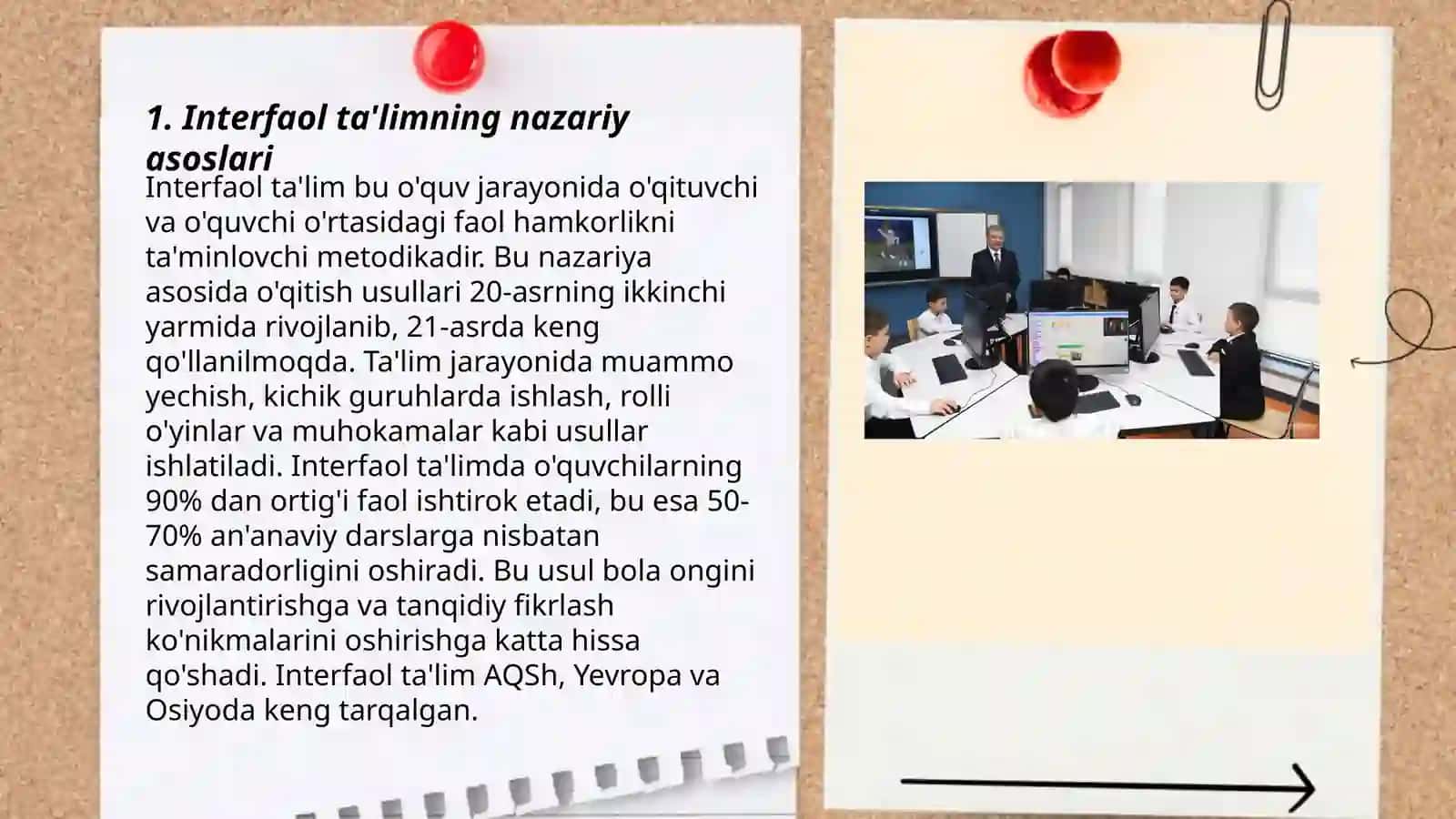 O'qitishda interfaol ta'limni tashkil etishning didaktikasi va usullari 3