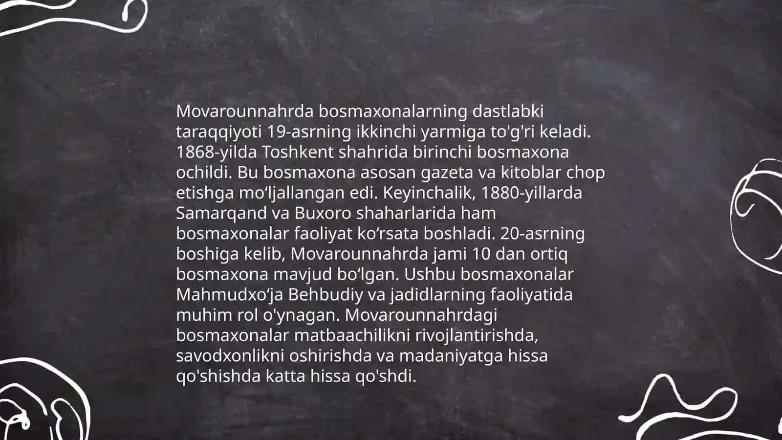 19 asrning oxiri 20 asr boshlarida kitobchilik ishi 3