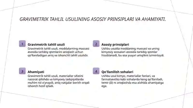 Gravimetrik Tahlil Usuli 3