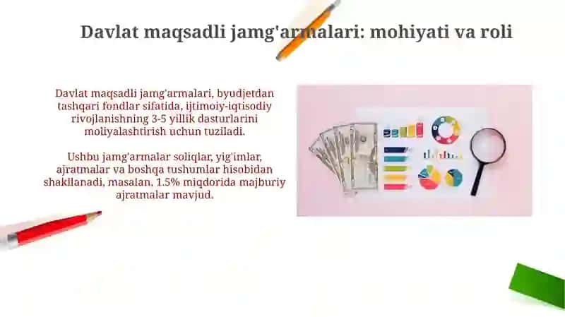Davlat maqsadli jamg'armalar va ularning hisobini yuritish 3