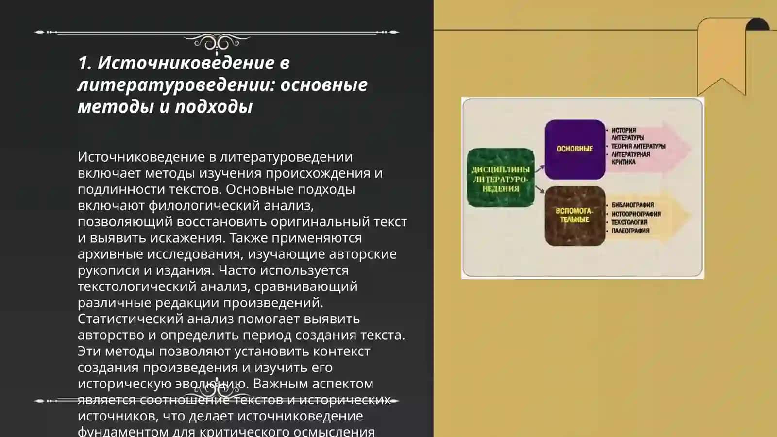 Вспомогательные литературоведческие дисциплины: источниковедение, текстология, библиография 3