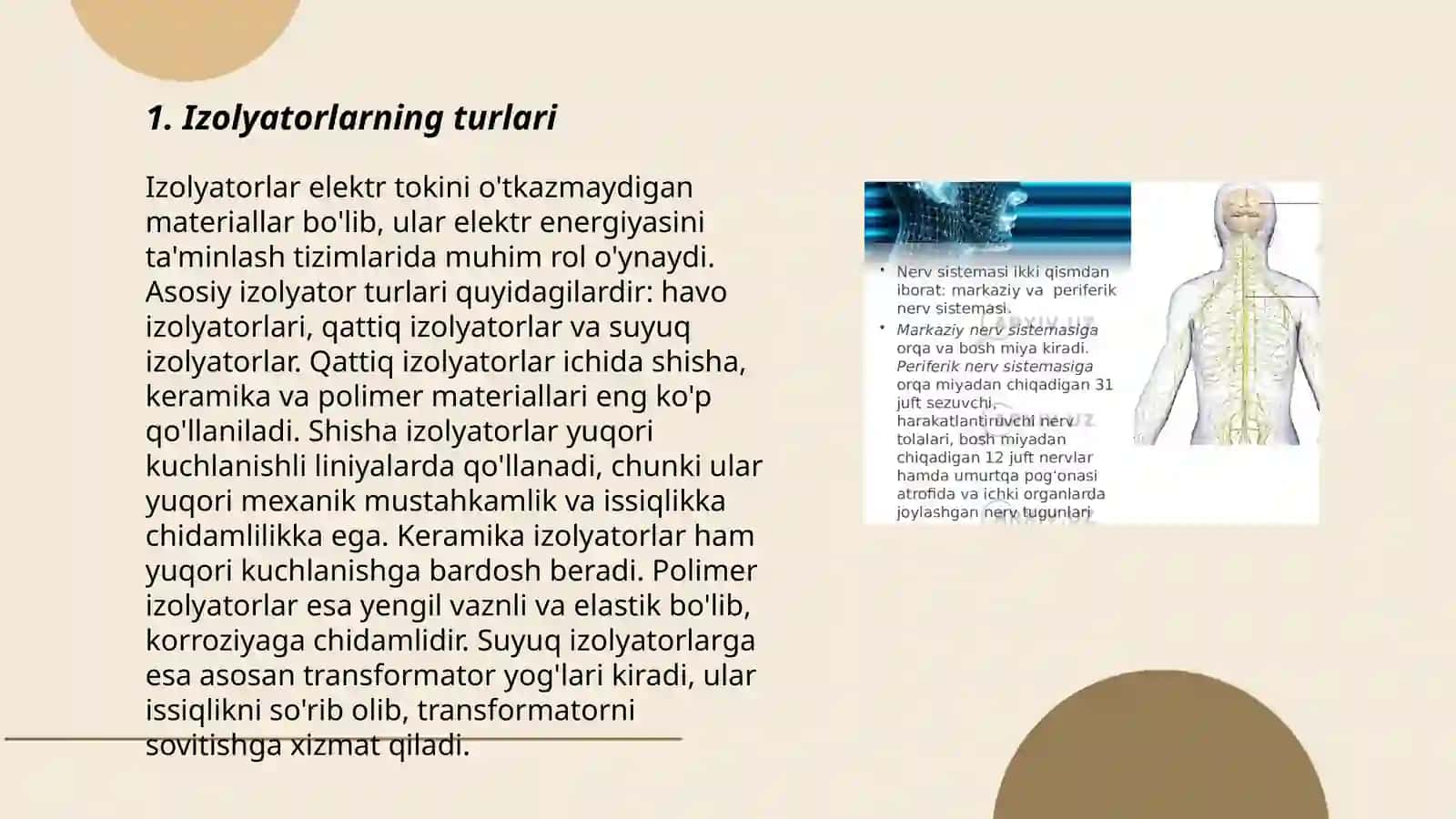 Izolyatorlar va lingua armaturalarining tuzilishi 3