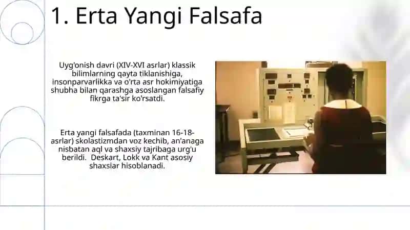 Falsafaning taraqiyot bosqichlari garb falsafasi 3