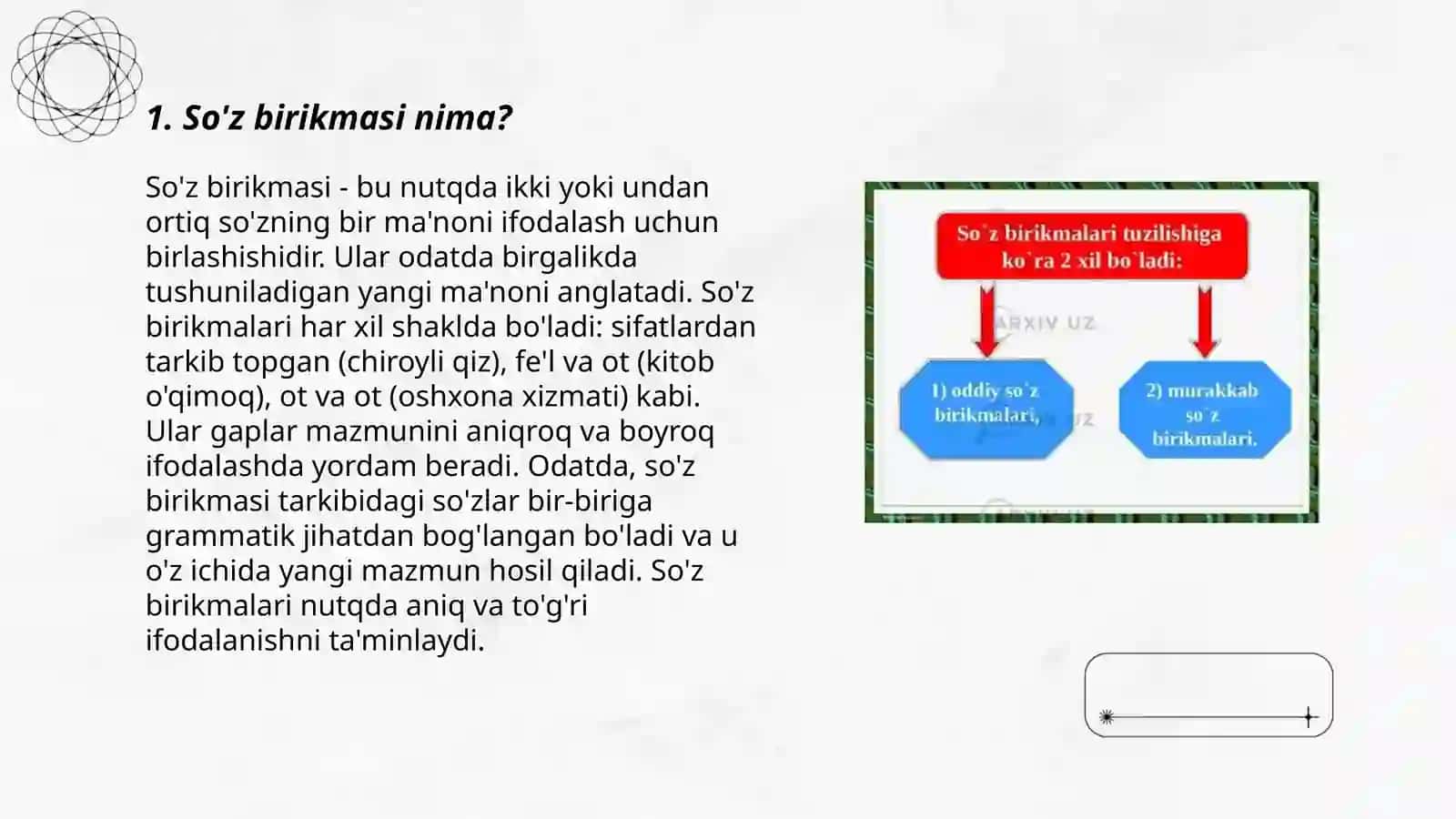 So'z birikmasi va qo'shma so'z 3